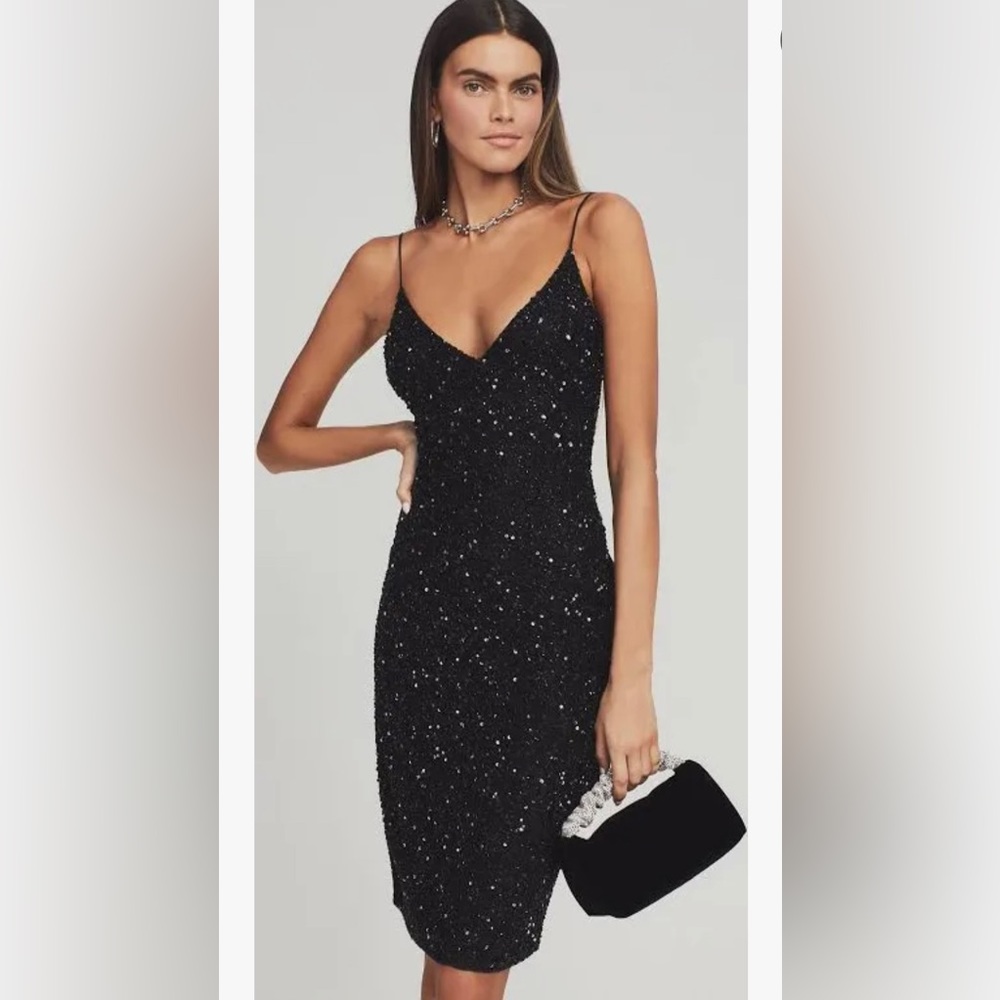 RETROFETE BILLIE COCKTAIL DRESS - black